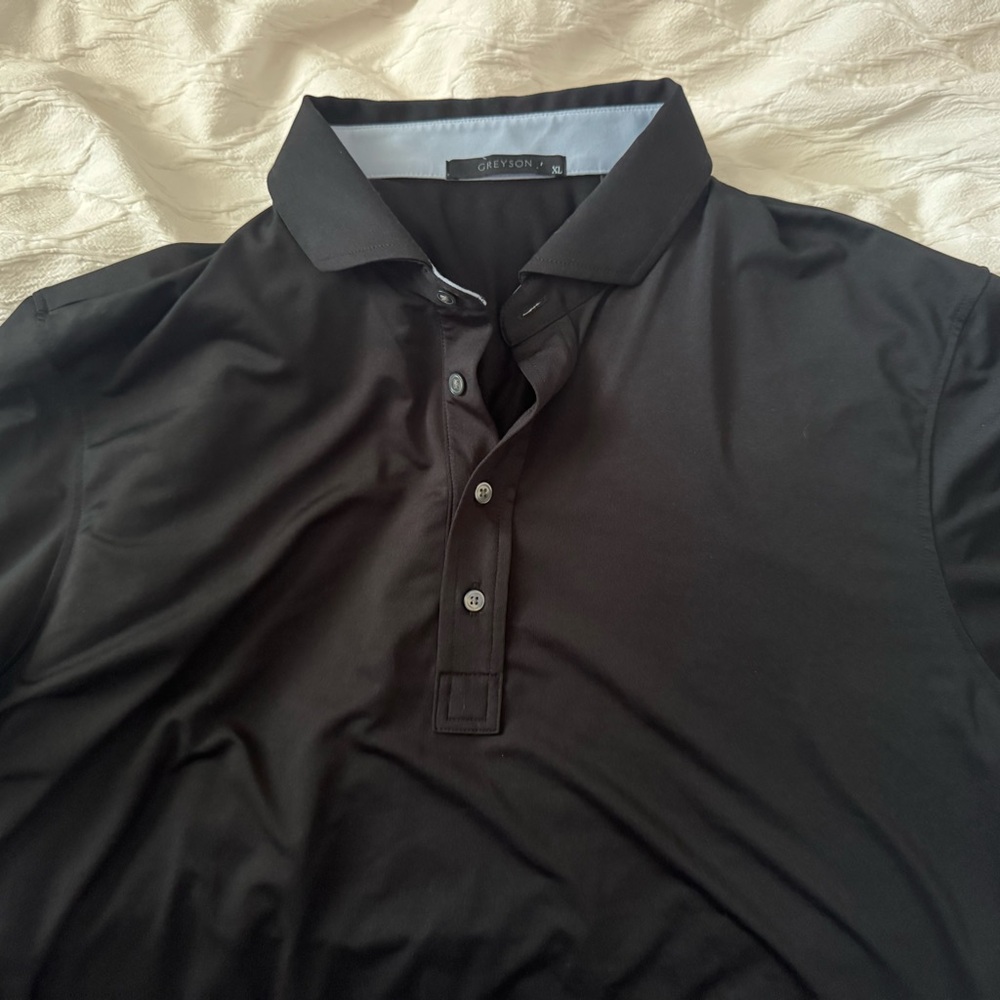Greyson Black Polo Shirt Sleek Modern Design